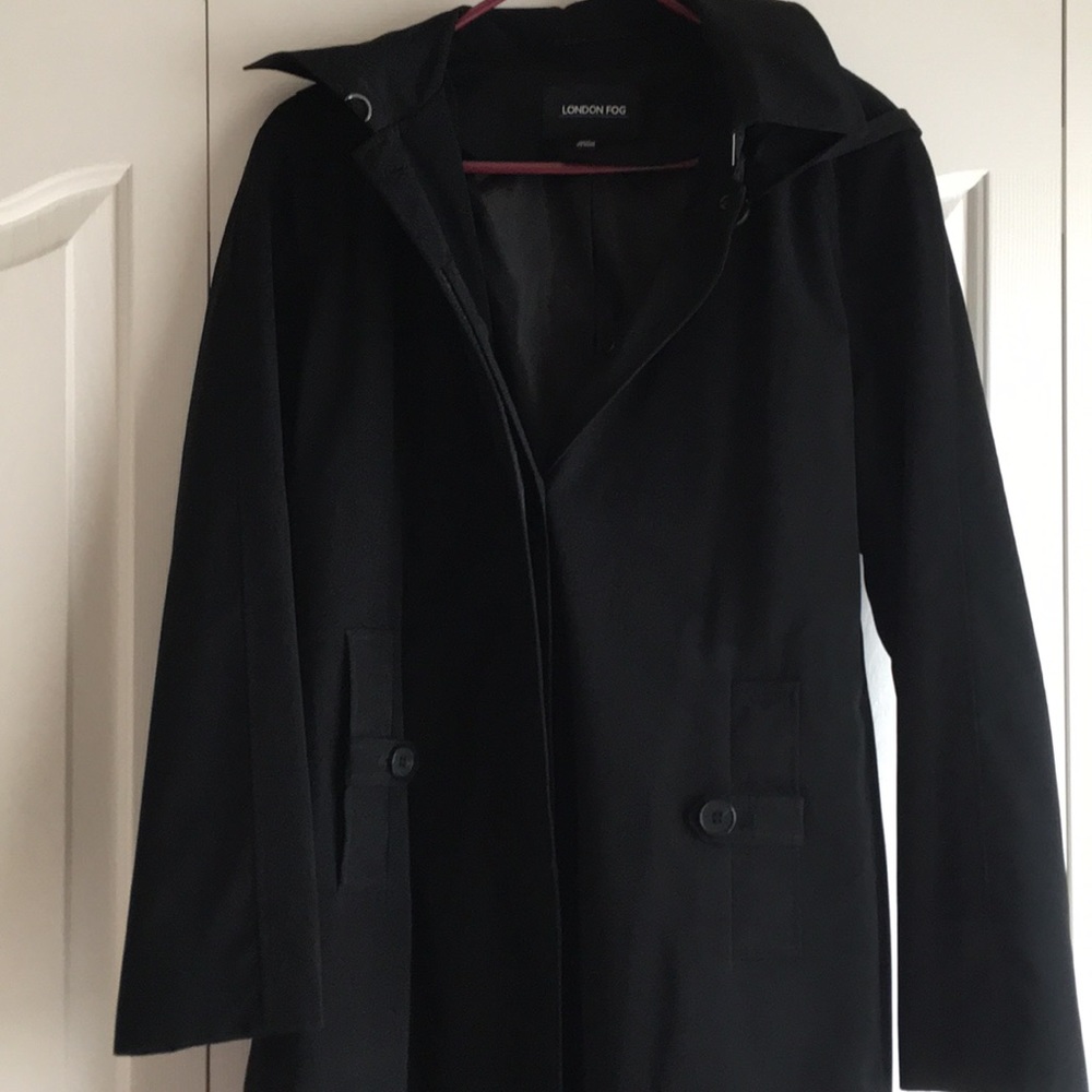 Rain coat.